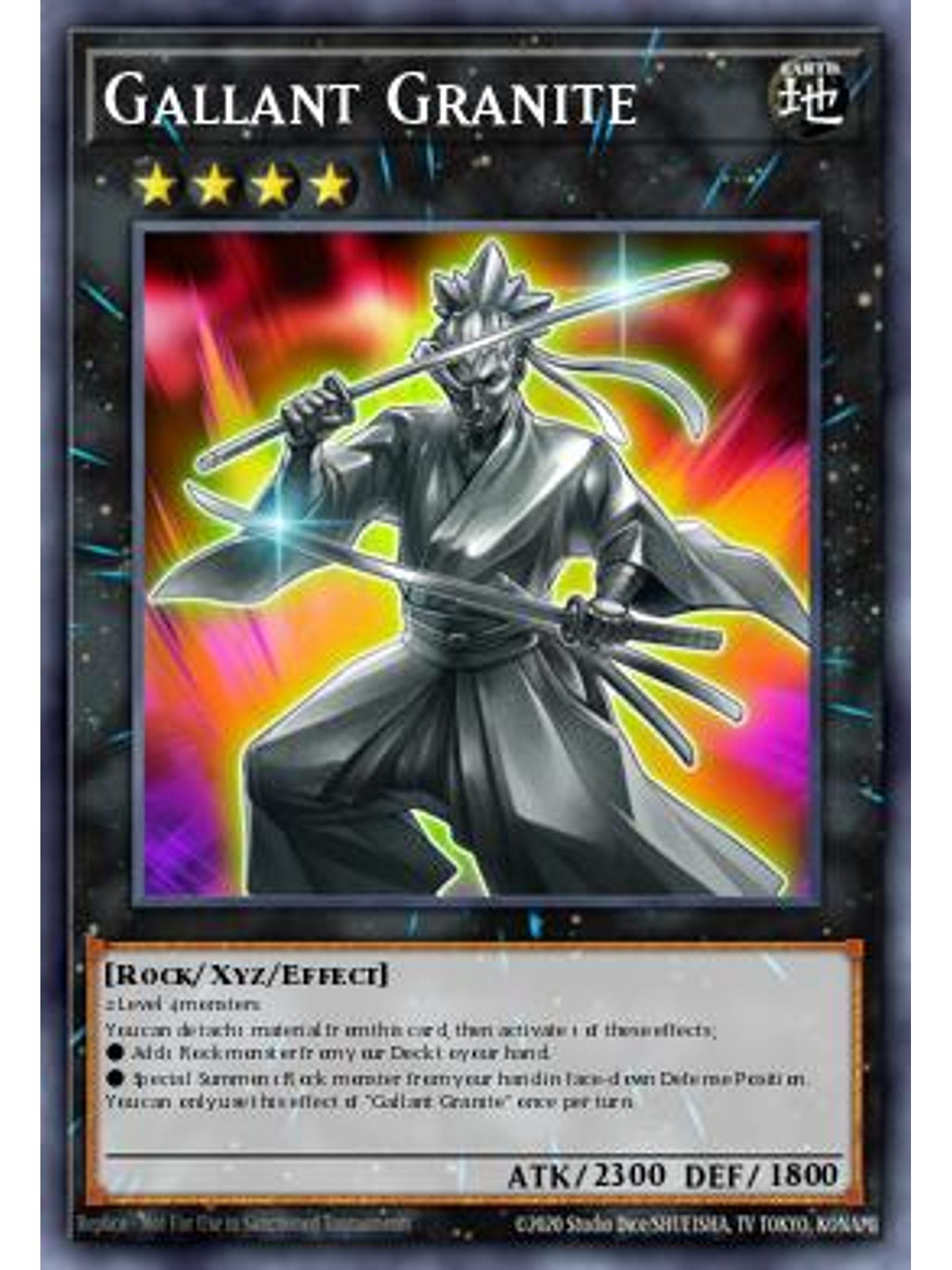 Gallant Granite - MP25-EN286 - Ultra Rare 1st Edition 1