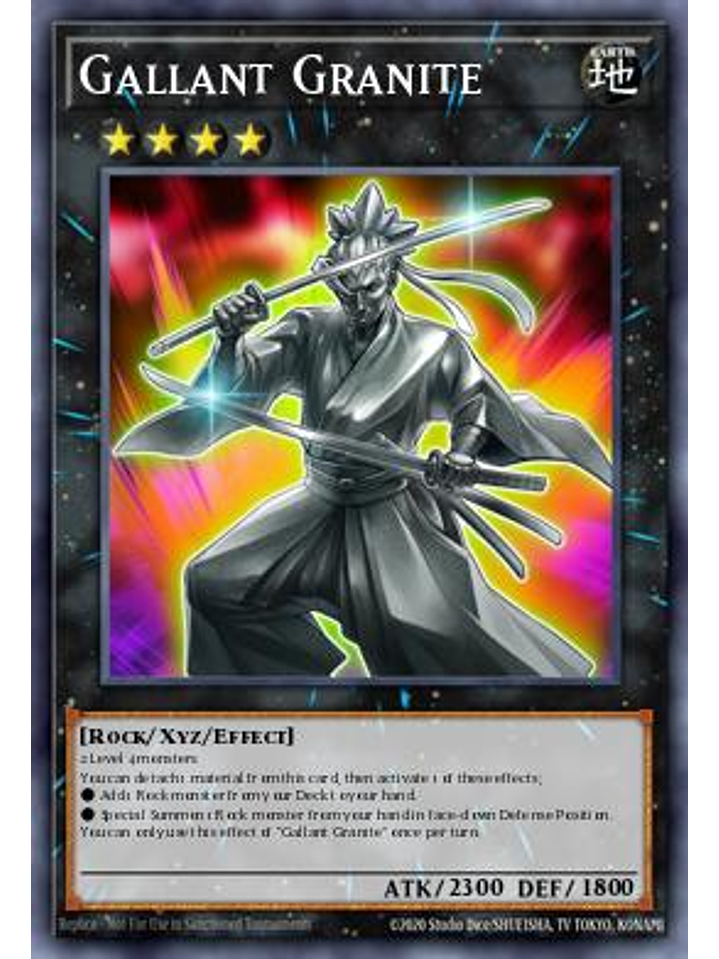 Gallant Granite - MP25-EN286 - Ultra Rare 1st Edition 1