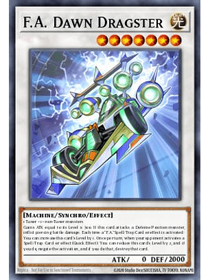 F.A. Dawn Dragster - MP25-EN284 - Ultra Rare 1st Edition