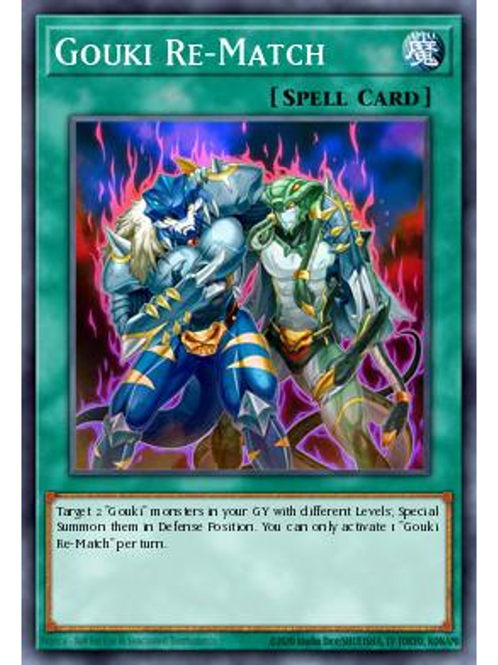 Gouki Re-Match - MP25-EN283 - Ultra Rare 1st Edition 1