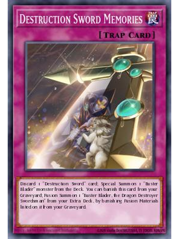 Destruction Sword Memories - MP25-EN281 - Ultra Rare 1st Edition 1