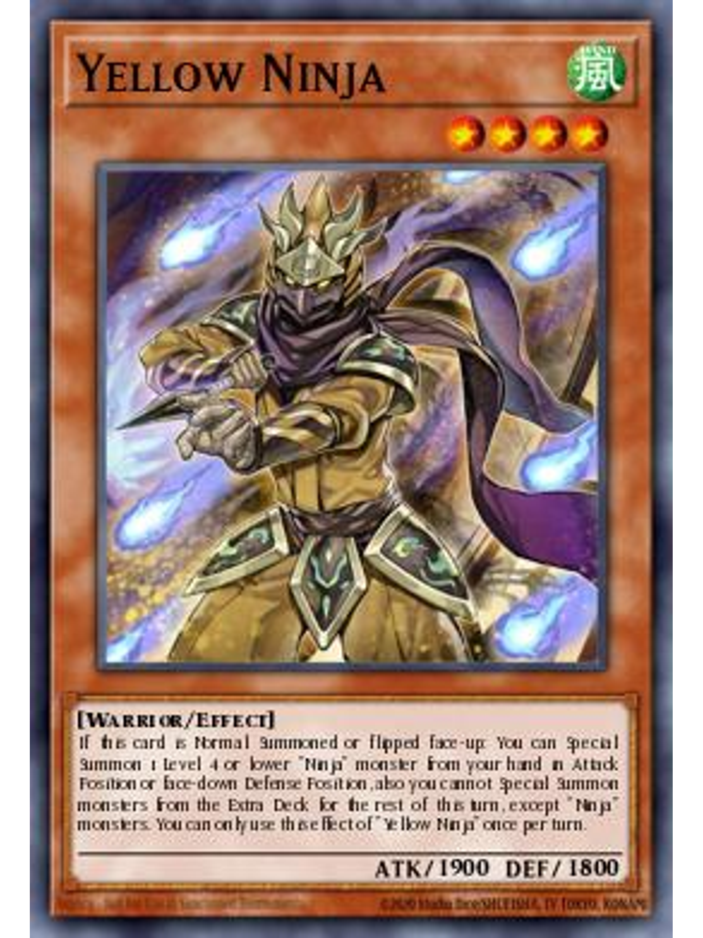 Yellow Ninja - MP25-EN449 - Common 1st Edition 1