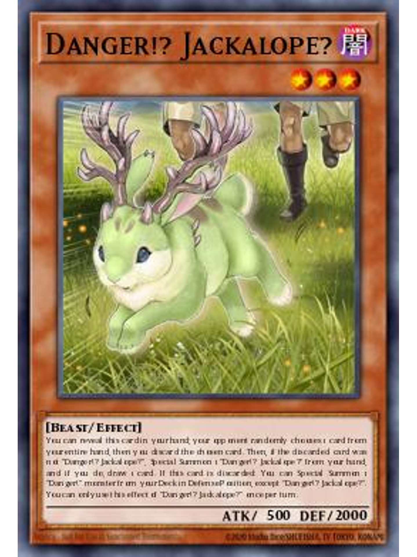 Danger!? Jackalope? - MP25-EN448 - Common 1st Edition 1