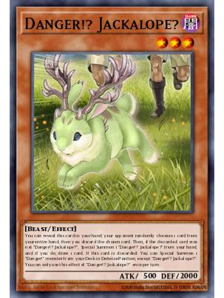 Danger!? Jackalope? - MP25-EN448 - Common 1st Edition 1