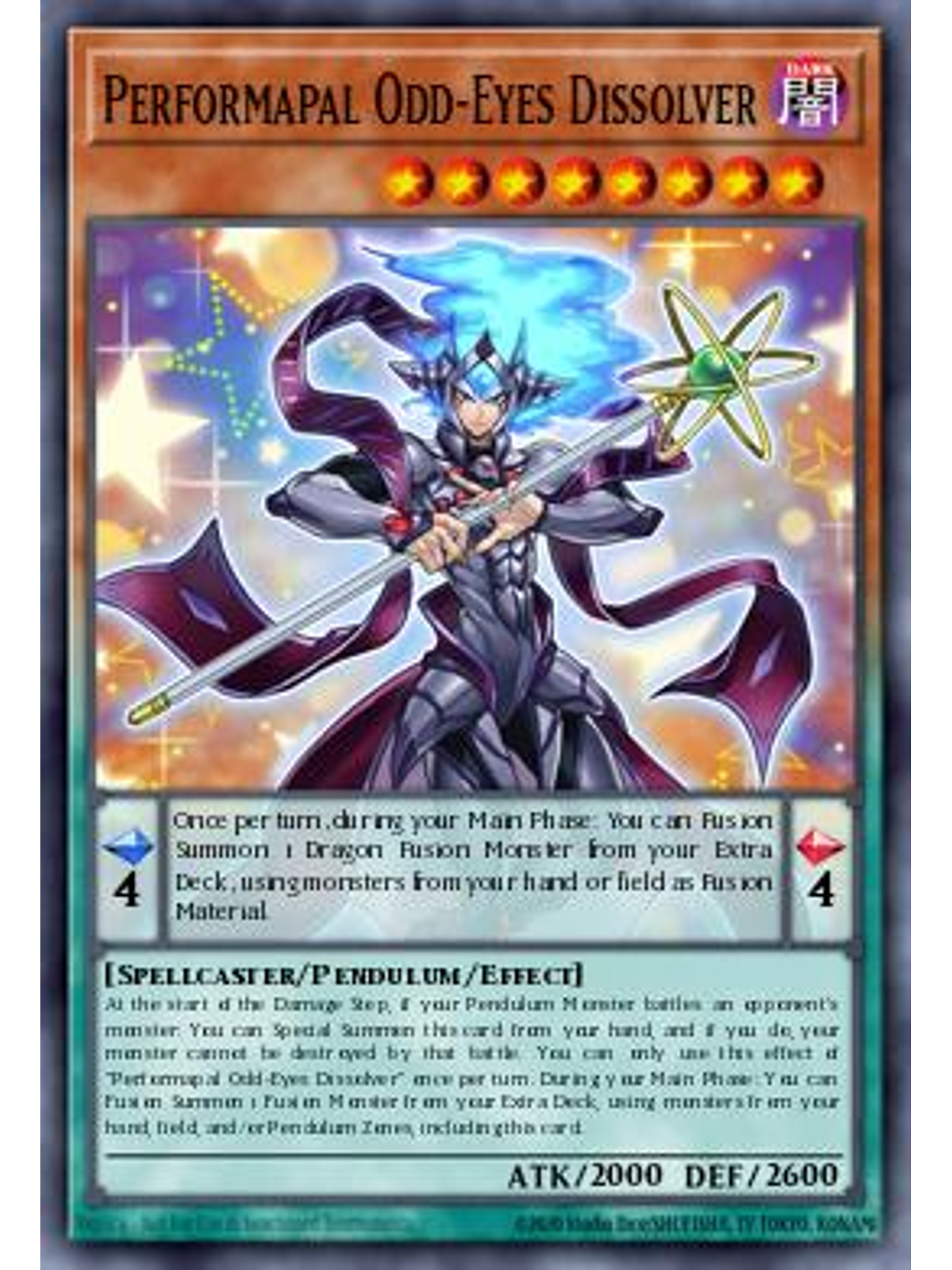 Performapal Odd-Eyes Dissolver - MP25-EN446 - Common 1st Edition 1