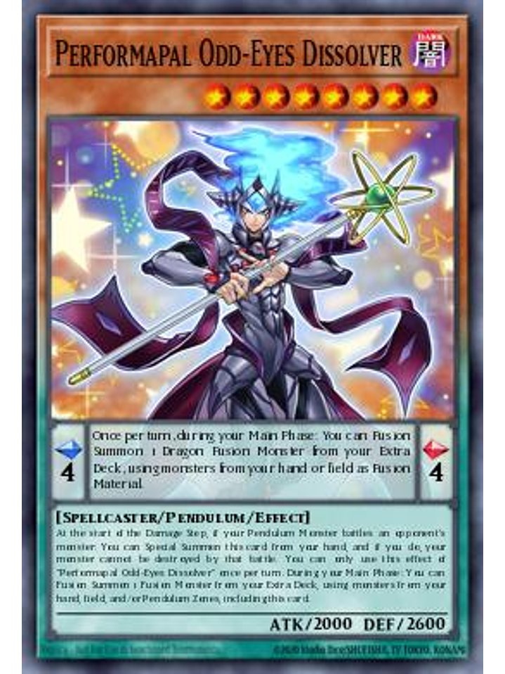 Performapal Odd-Eyes Dissolver - MP25-EN446 - Common 1st Edition 1