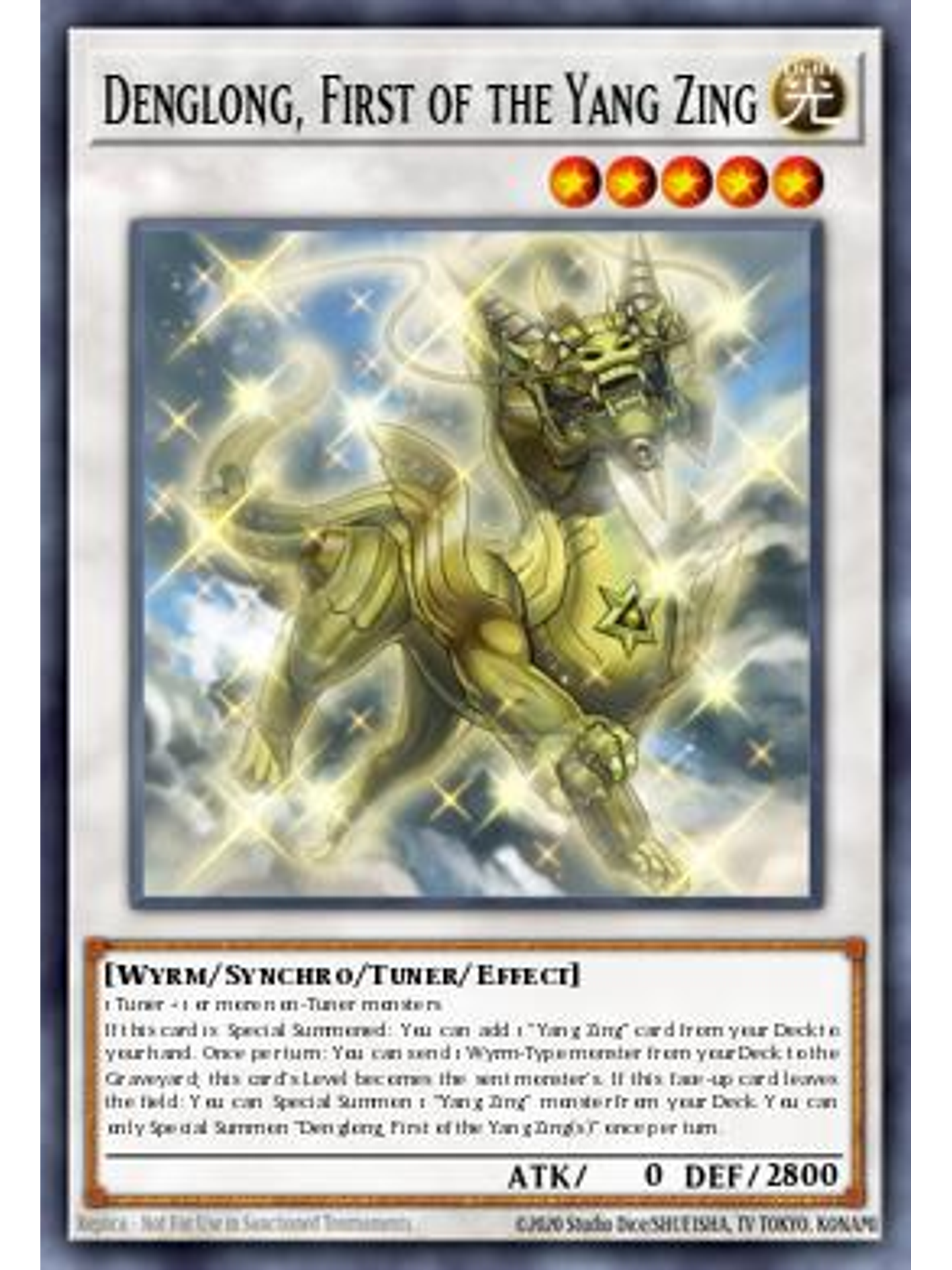 Denglong, First of the Yang Zing - MP25-EN445 - Common 1st Edition 1