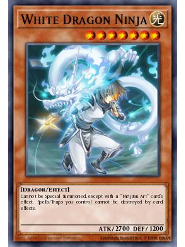White Dragon Ninja - MP25-EN444 - Common 1st Edition 1