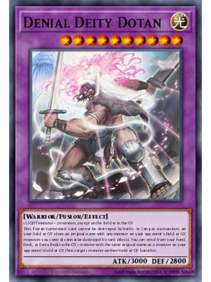 Denial Deity Dotan - MP25-EN432 - Common 1st Edition 1