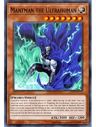 Mantman the Ultrahuman - MP25-EN430 - Common 1st Edition