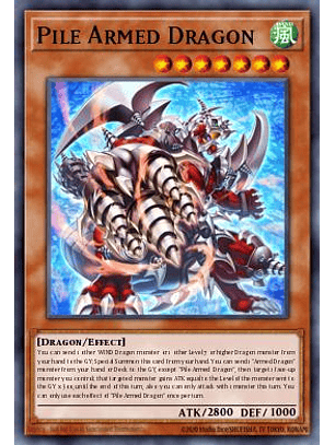 Pile Armed Dragon - MP25-EN289 - Ultra Rare 1st Edition