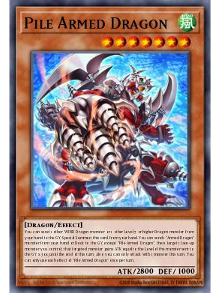 Pile Armed Dragon - MP25-EN289 - Ultra Rare 1st Edition 1