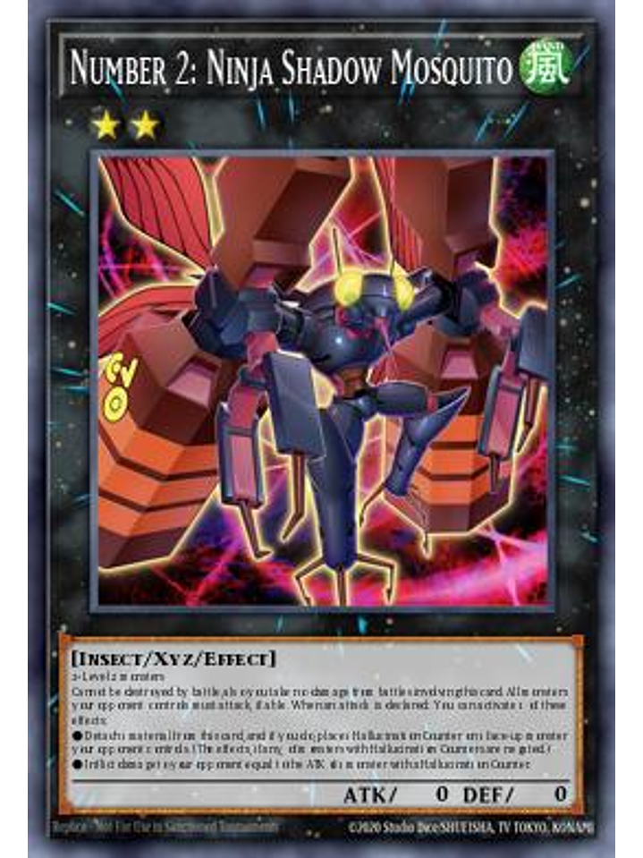 Number 2: Ninja Shadow Mosquito - MP25-EN291 - Ultra Rare 1st Edition 1