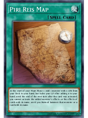 Piri Reis Map - MP25-EN290 - Ultra Rare 1st Edition