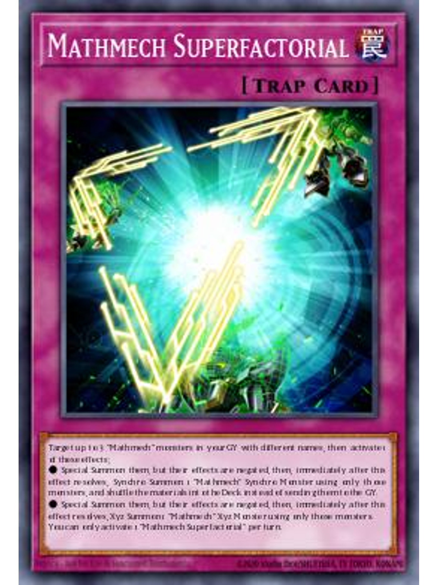 Mathmech Superfactorial - MP25-EN287 - Ultra Rare 1st Edition 1