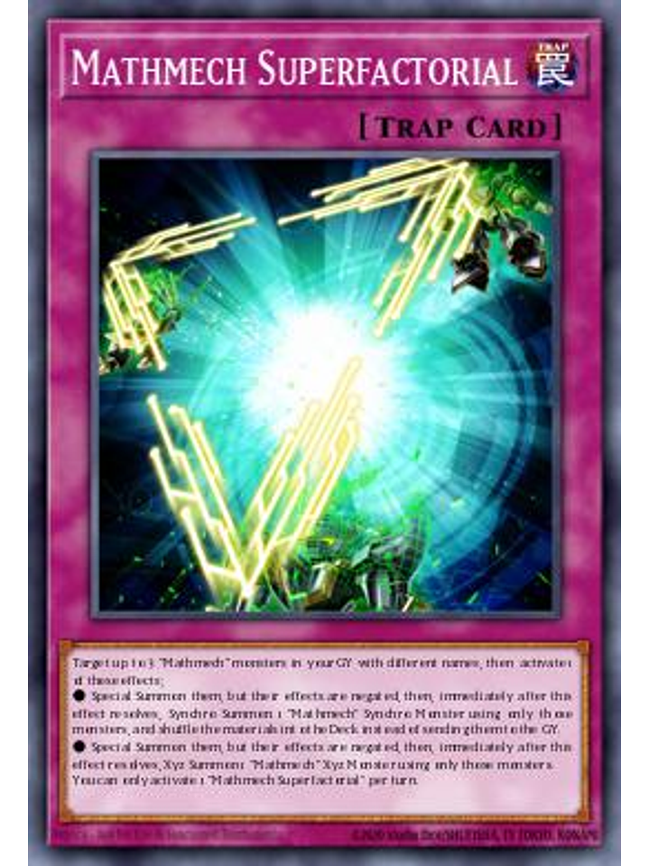 Mathmech Superfactorial - MP25-EN287 - Ultra Rare 1st Edition 1