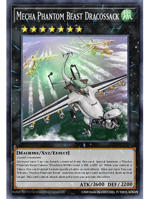Mecha Phantom Beast Dracossack - MP25-EN135 - Prismatic Secret Rare 1st Edition
