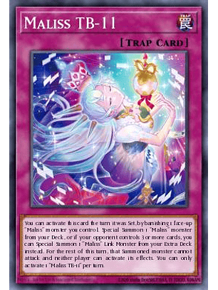 Maliss C TB-11 - MP25-EN129 - Prismatic Secret Rare 1st Edition