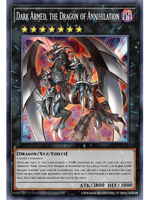 Dark Armed, the Dragon of Annihilation - MP25-EN036 - Starlight Rare 1st Edition