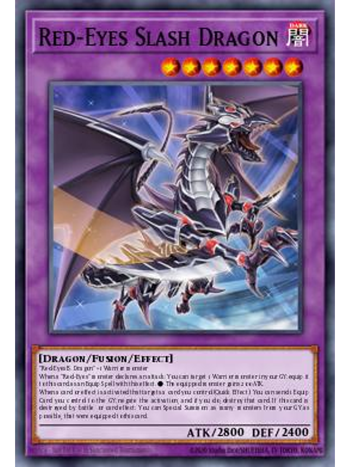 Red-Eyes Slash Dragon - MP25-EN031 - Starlight Rare 1st Edition 1
