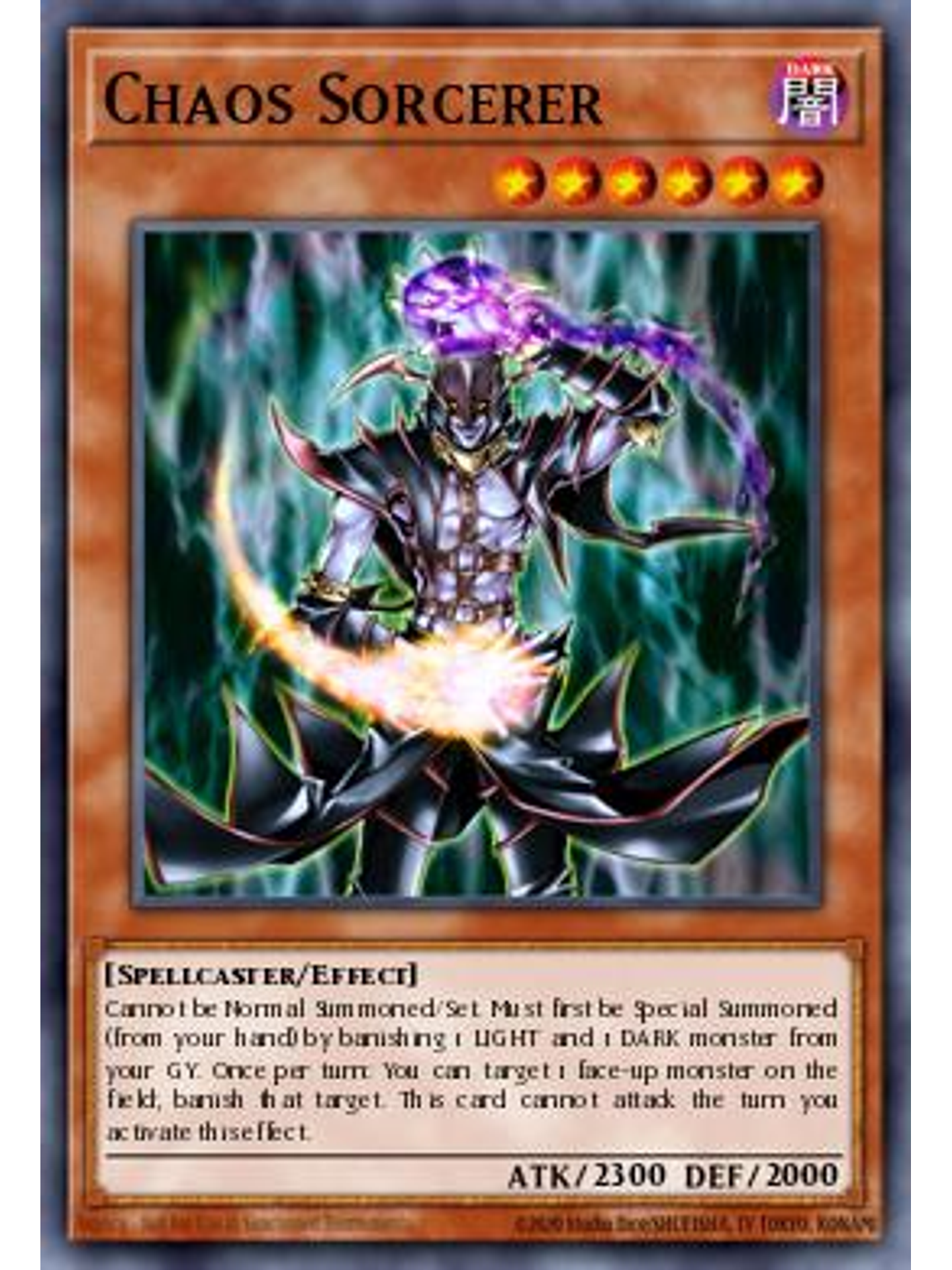 Chaos Sorcerer - MP25-EN019 - Starlight Rare 1st Edition 1