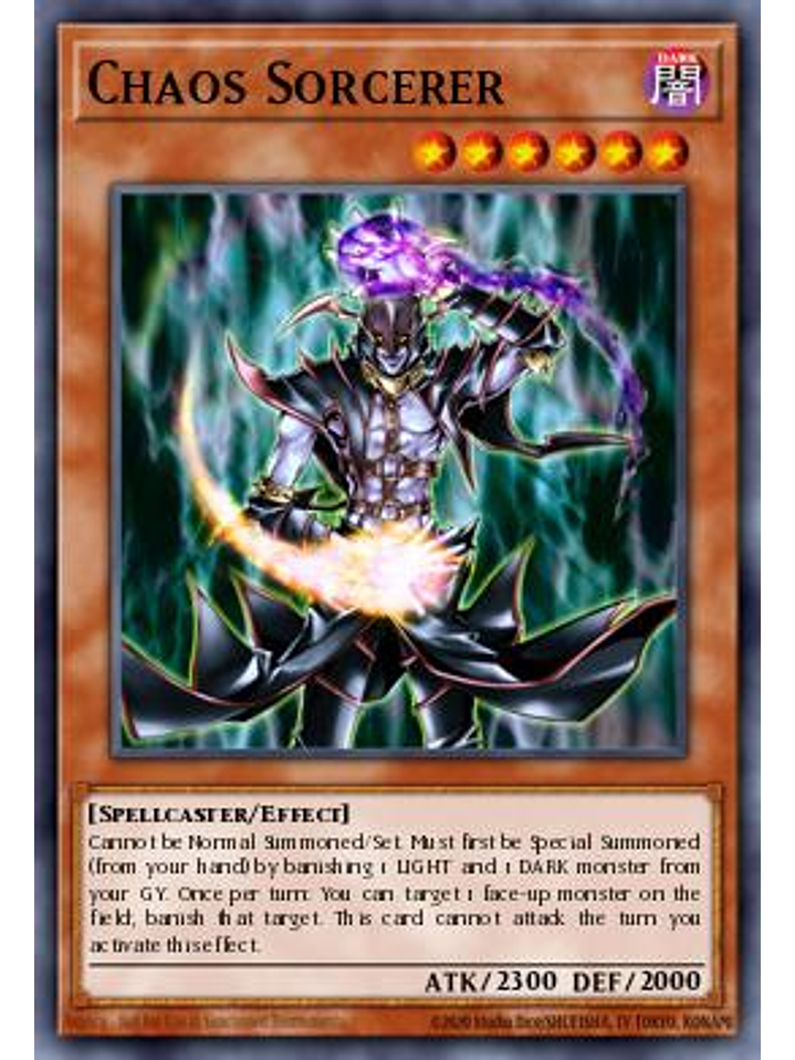 Chaos Sorcerer - MP25-EN019 - Starlight Rare 1st Edition 1