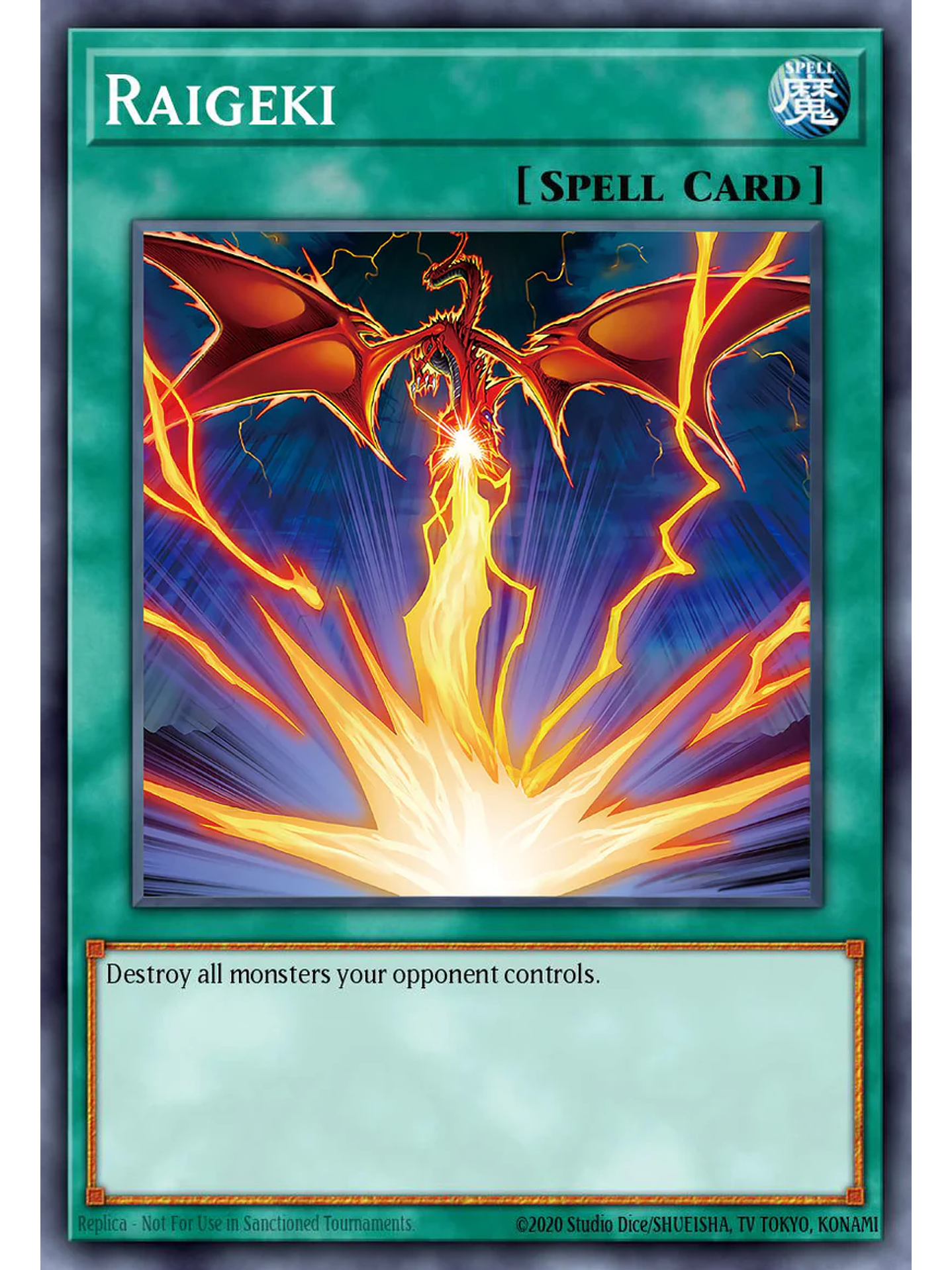 Raigeki - MP25-EN015 - Starlight Rare 1st Edition 1