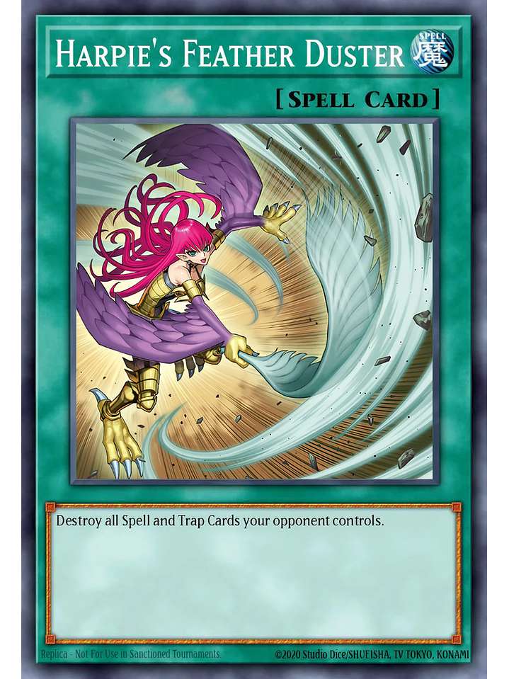 Harpie's Feather Duster - MP25-EN016 - Starlight Rare 1st Edition 1