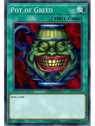 Pot of Greed - MP25-EN050 - Starlight Rare 1st Edition