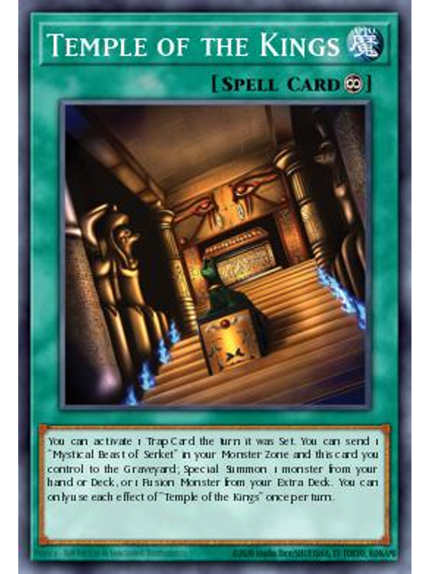 Temple of the Kings - MP25-EN017 - Starlight Rare 1st Edition 1