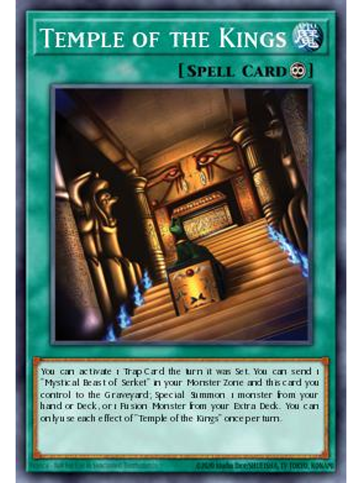 Temple of the Kings - MP25-EN017 - Starlight Rare 1st Edition 1