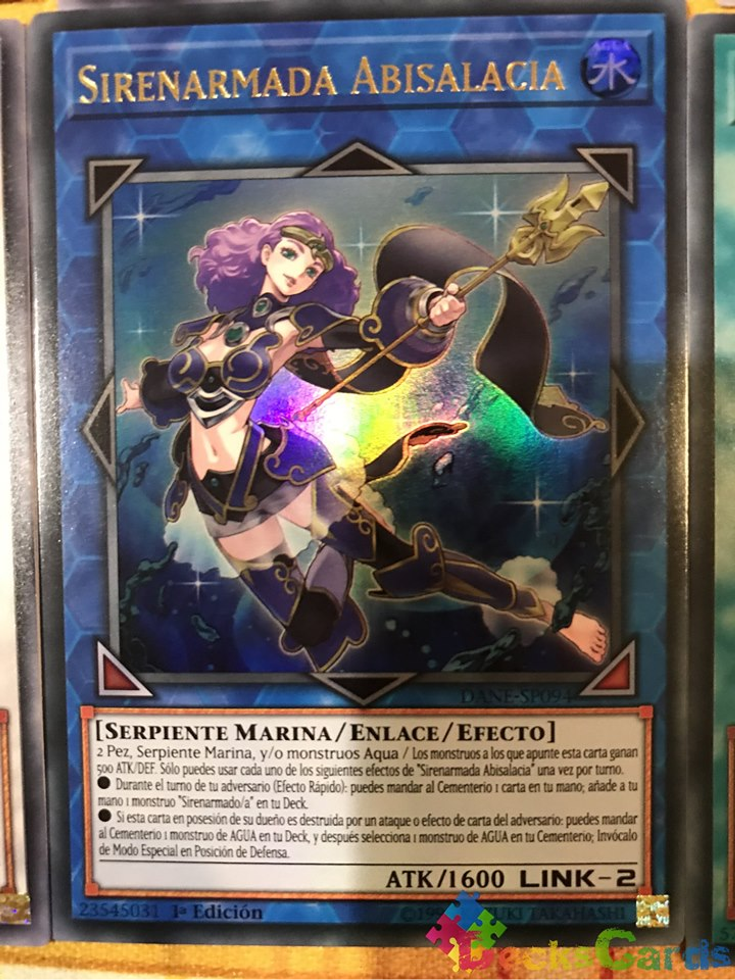 Mermail Abyssalacia - DANE-EN094 - Ultra Rare 1st Edition 1