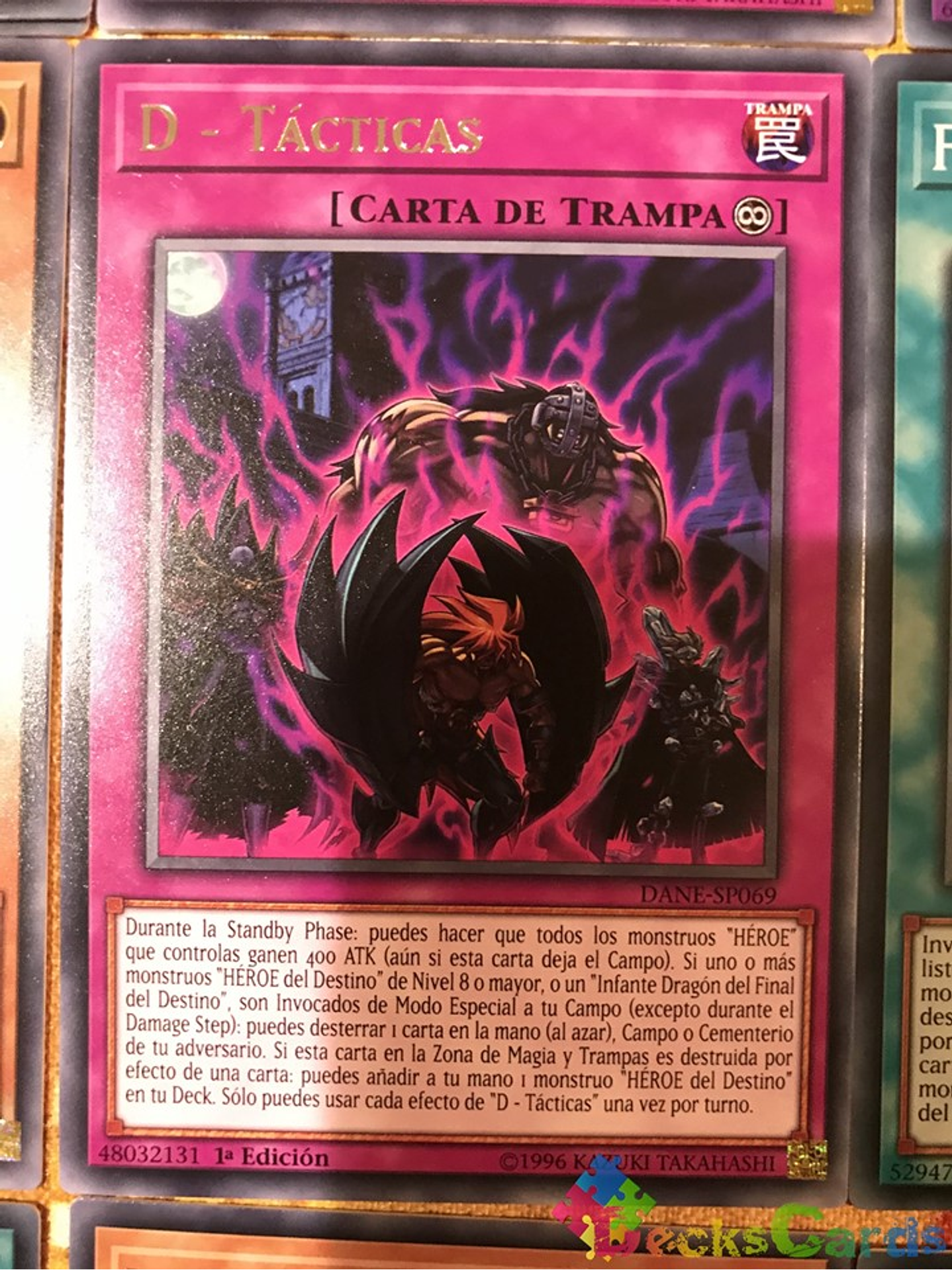 D - Tactics - DANE-EN069 - Rare 1st Edition 1