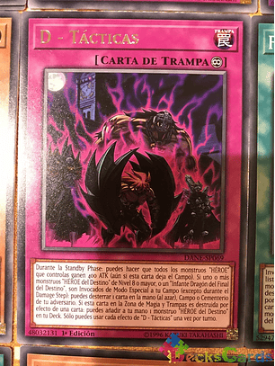 D - Tactics - DANE-EN069 - Rare 1st Edition