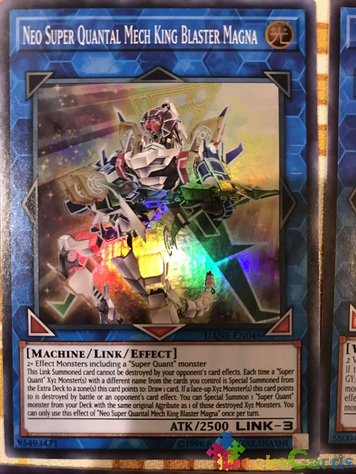 Neo Super Quantal Mech King Blaster Magna - DANE-EN046 - Super Rare Unlimited 1