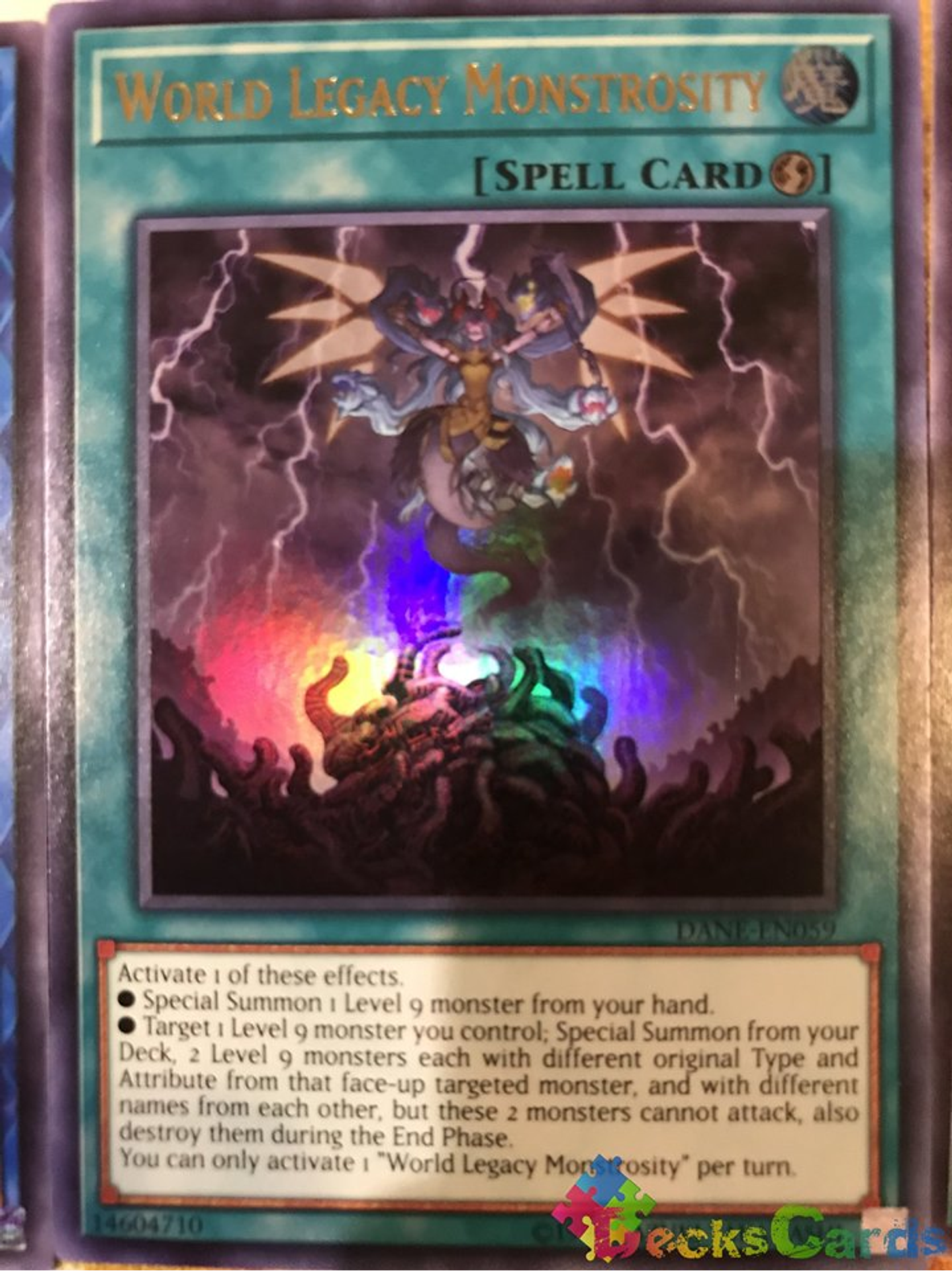 World Legacy Monstrosity - DANE-EN059 - Ultra Rare Unlimited 1