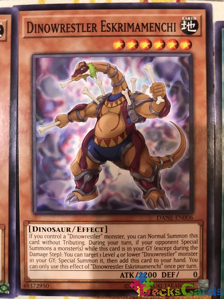 Dinowrestler Eskrimamenchi - DANE-EN006 - Common Unlimited 1