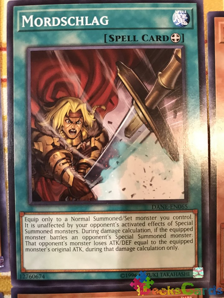 Mordschlag - DANE-EN065 - Common Unlimited 1