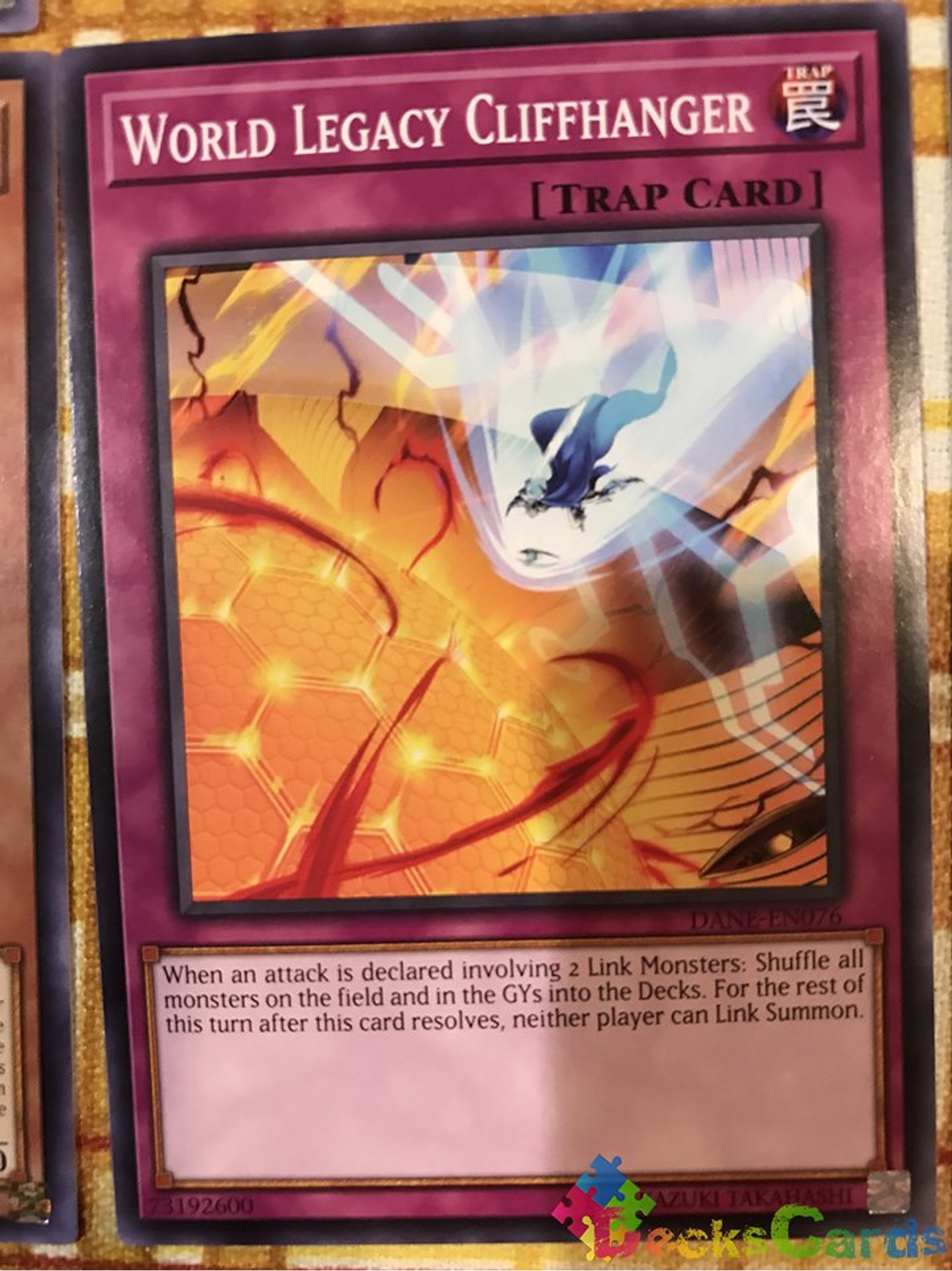 World Legacy Cliffhanger - DANE-EN076 - Common Unlimited 1