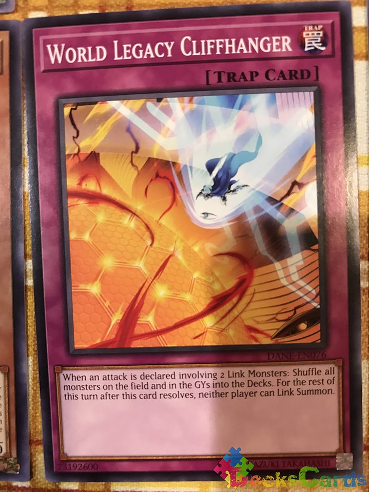 World Legacy Cliffhanger - DANE-EN076 - Common Unlimited 1