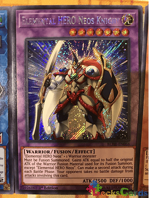 Elemental HERO Neos Knight - BLHR-EN064 - Secret Rare 1st Edition