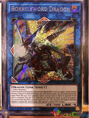 Borrelsword Dragon - BLHR-EN071 - Secret Rare 1st Edition