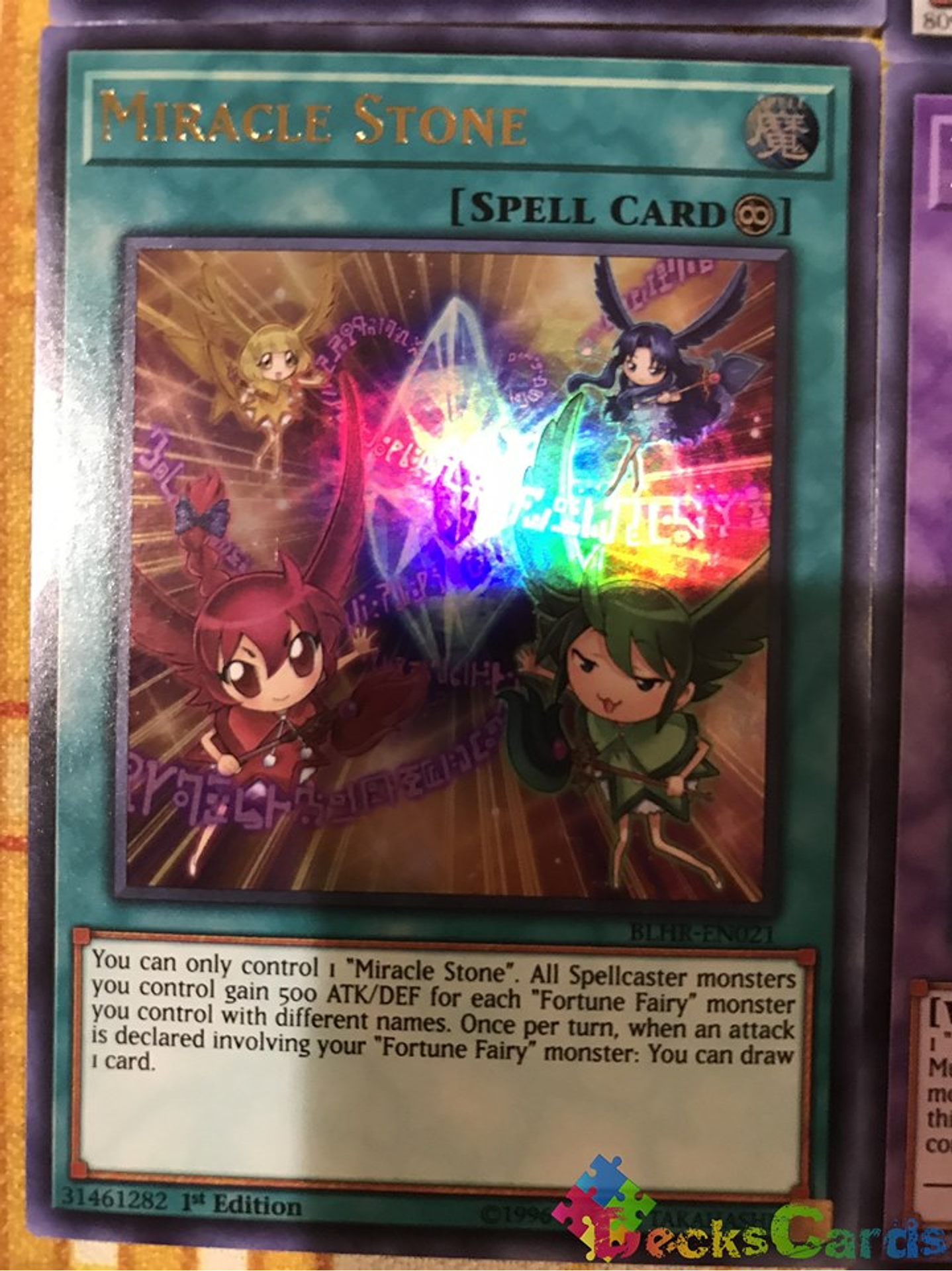 Miracle Stone - BLHR-EN021 - Ultra Rare 1st Edition 1