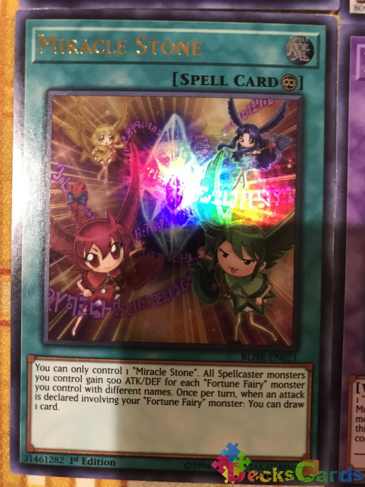 Miracle Stone - BLHR-EN021 - Ultra Rare 1st Edition 1