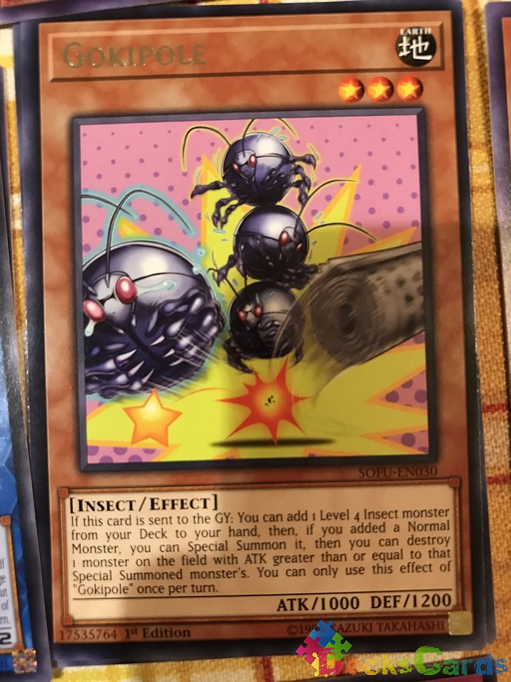 Gokipole - SOFU-EN030 - Rare 1st Edition 1
