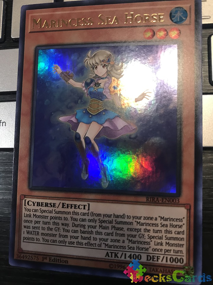 Marincess Sea Horse - RIRA-EN003 - Ultra Rare 1st Edition 1