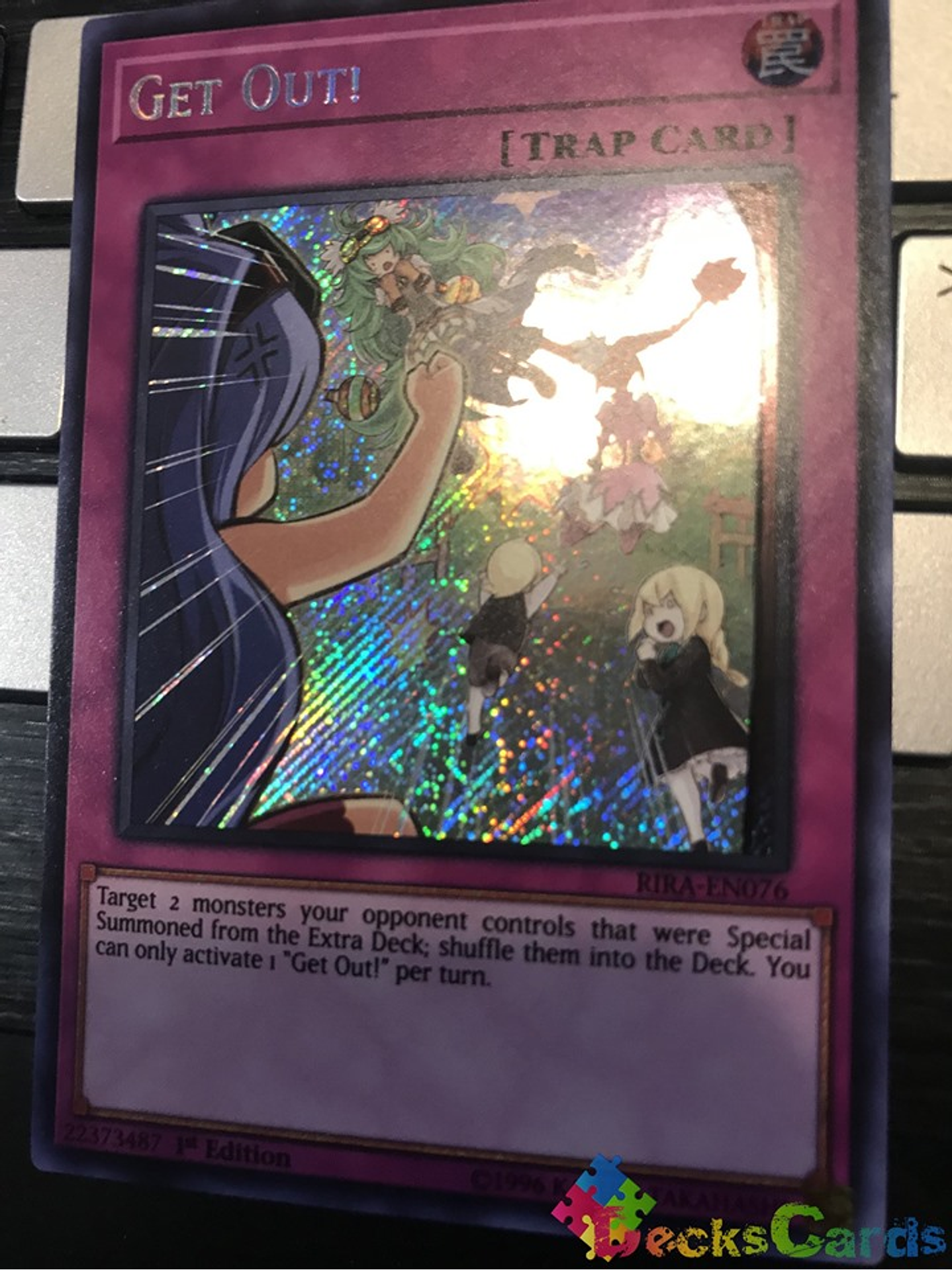 Get Out! - RIRA-EN076 - Secret Rare 1st Edition 1