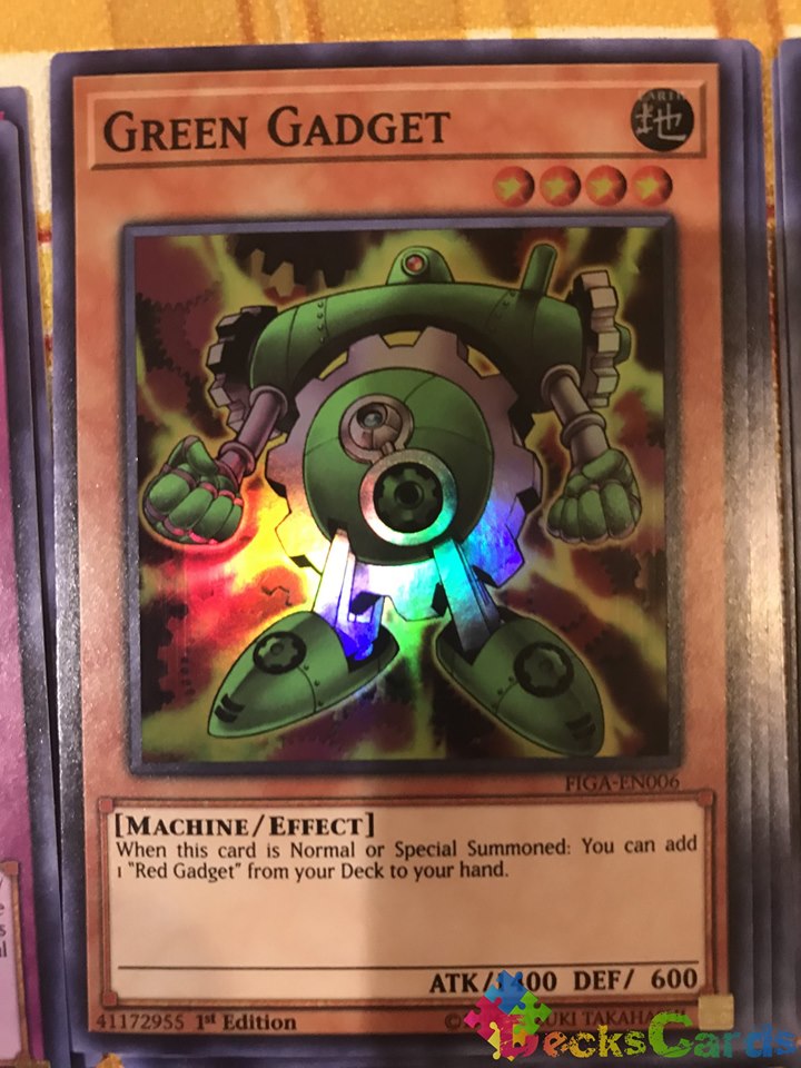Green Gadget - FIGA-EN006 - Super Rare 1st Edition