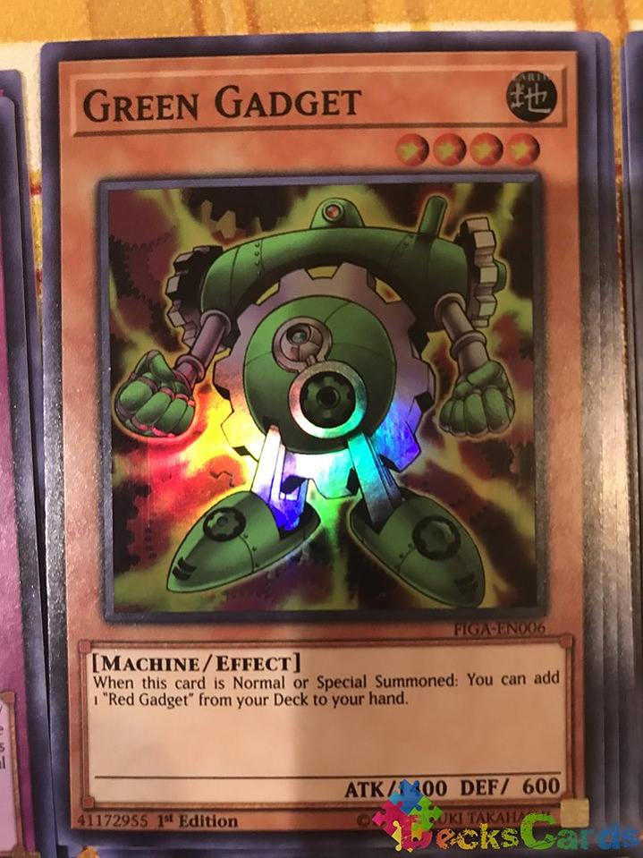 Green Gadget - FIGA-EN006 - Super Rare 1st Edition 1