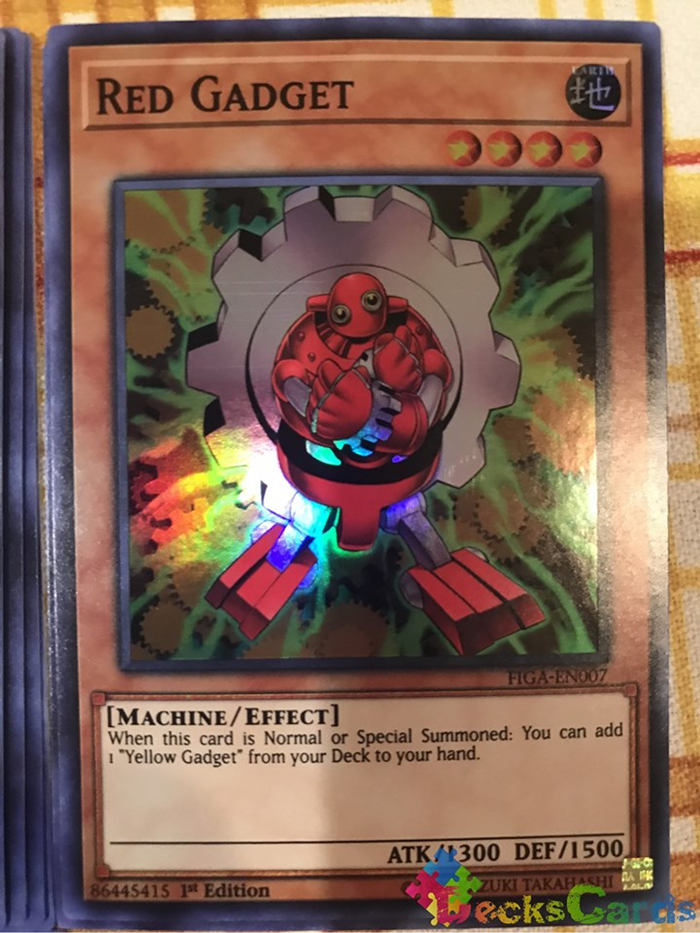 Red Gadget - FIGA-EN007 - Super Rare 1st Edition 1